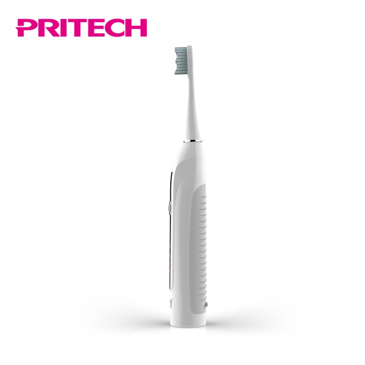 PRITECH OEM Customized Wireless Induction Charging Waterproof Adult Ultrasonic Electric Toothbrush