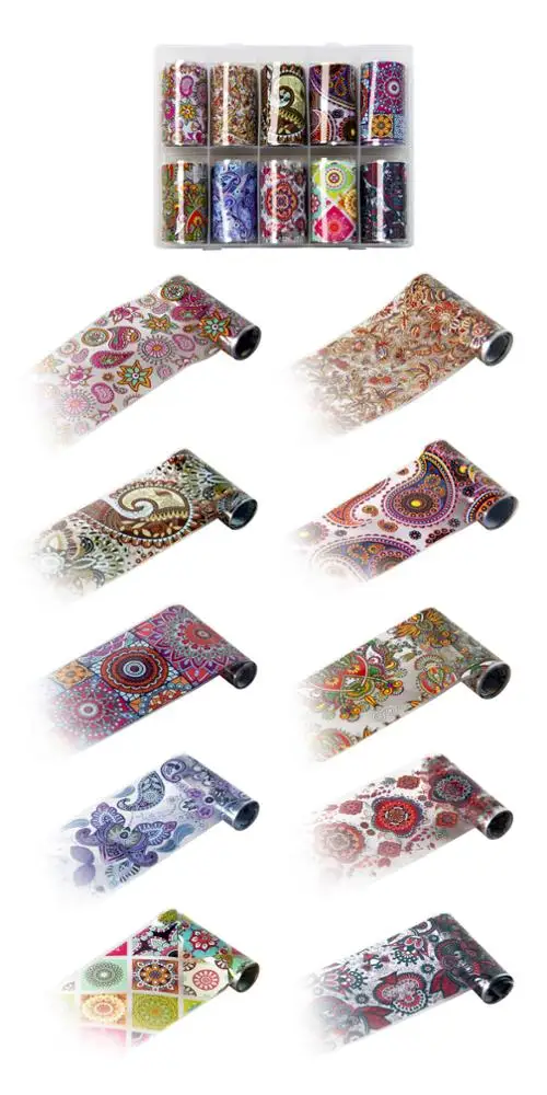 4*100cm Sky Transfer Paper Fashional Nail Art World Nail Foil Sticker Wholesale Nail Stickers Decal