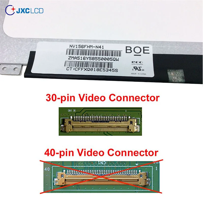 TRULY IPS 15.6 inch slim screen NV156FHM-N41 LP156WF4/WF6 For Lenovo Y50 For Acer V5-573G