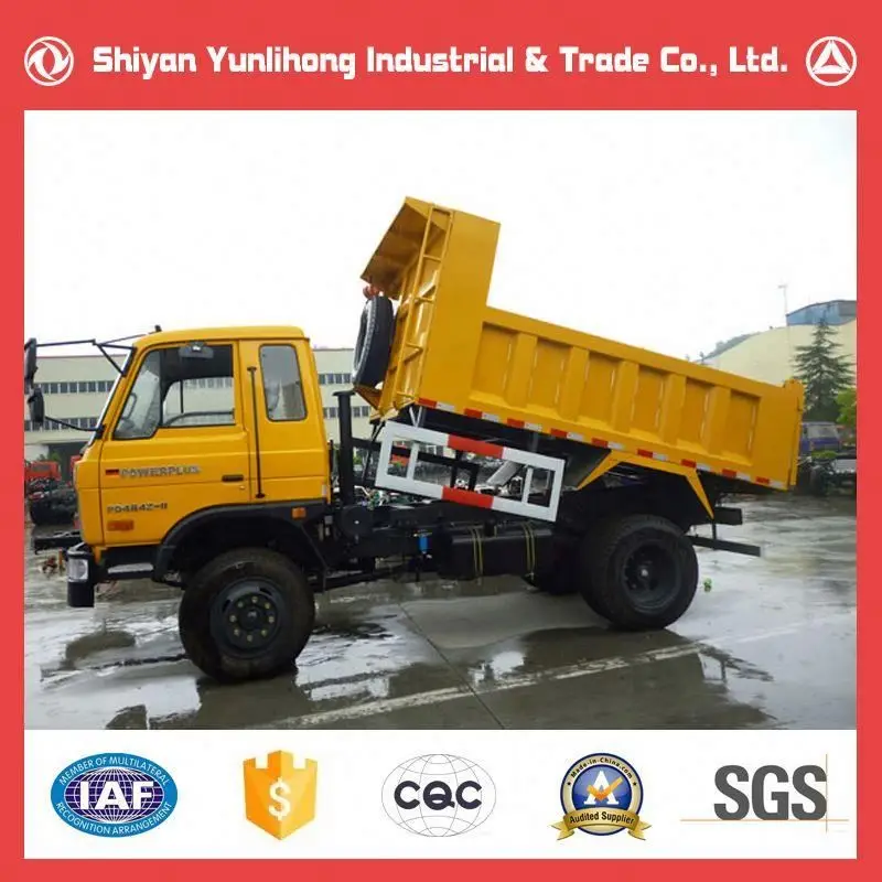China Dongfeng 4x4 5 Ton Mini 4WD Small Dump Trucks For Sale