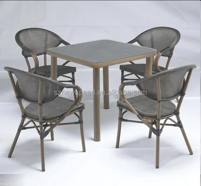French Rattan outdoor Cafe Chair