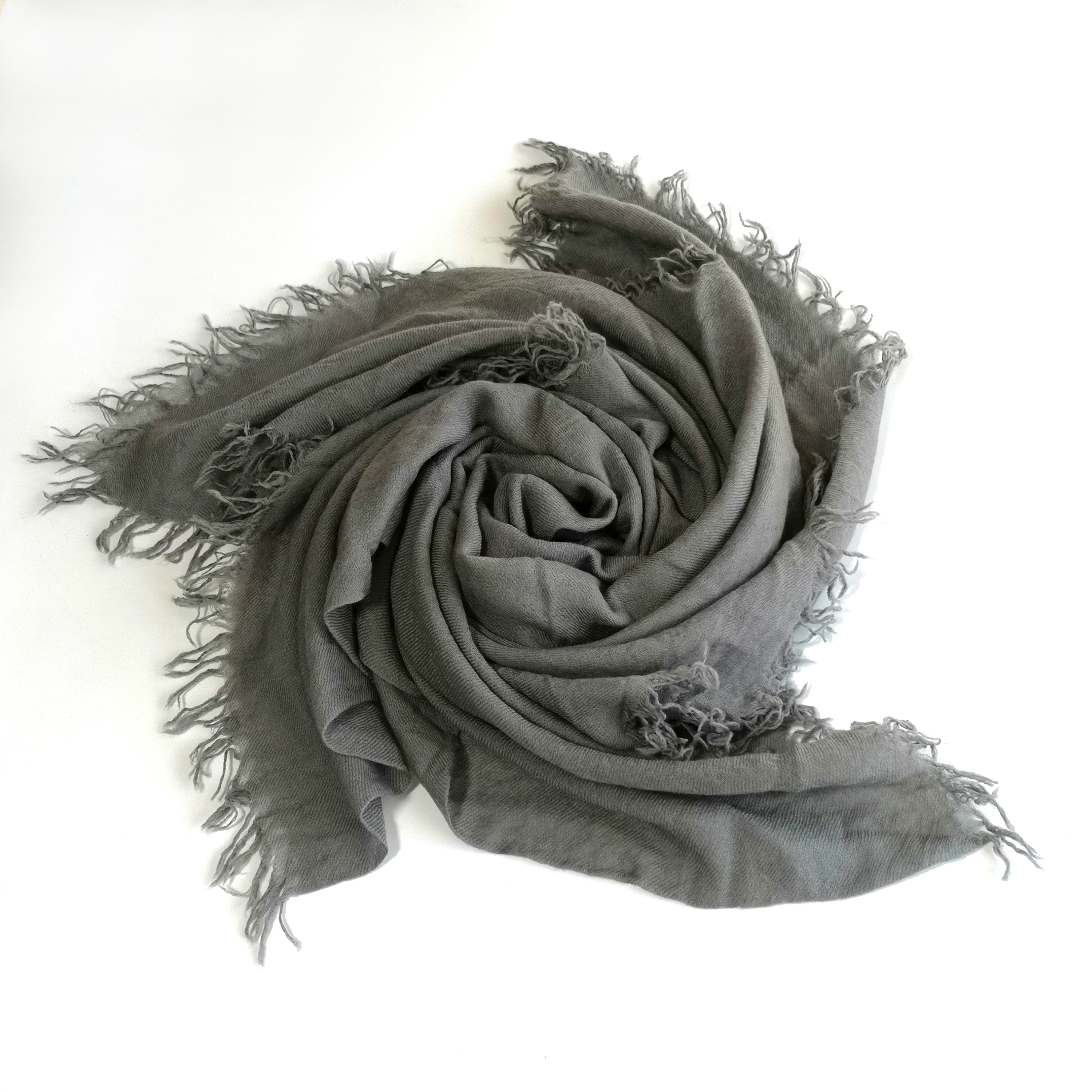 
High Quality Italian Women Super Soft Plain Long 100% Cashmere Kashmiri Pashmina Shawls 