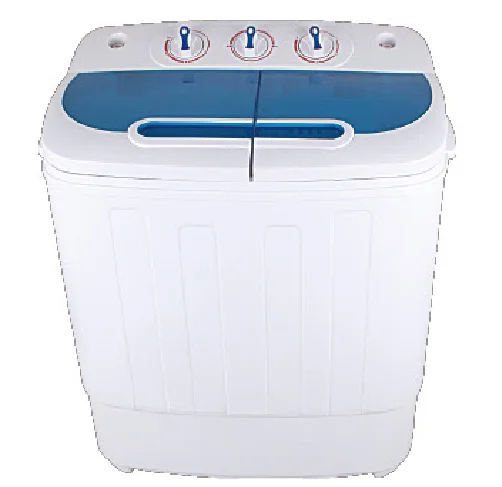 Semi-automatic mini twin tub washing machine