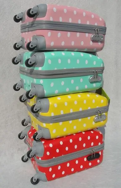 kids abs pc hard case carry on bags polycarbonate PC printing suitcase gift promotion fashion luggage