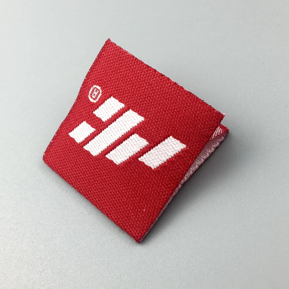 Garment woven label clothes printed label and tags for Summer Fashion T-shirt Women/Men Clothing