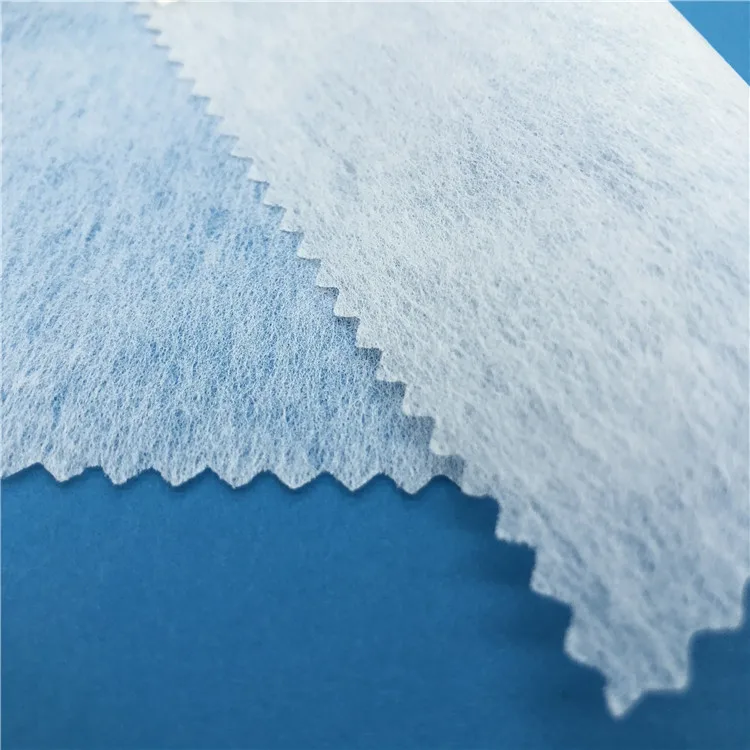 100% polyester nonwoven interlining for garments interlining 1025 impregnating bonded non woven interlining 1025