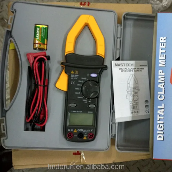 Mastech Ms2001 цифровой зажим измеритель переменного и постоянного