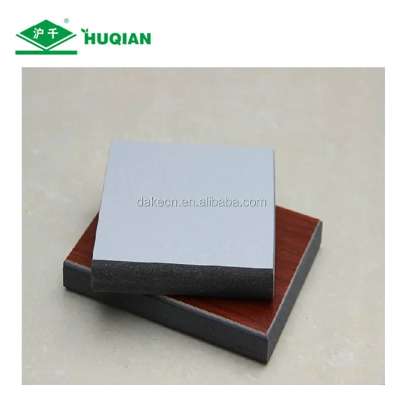 
1220mmx2440mmx18mm E1 fibreboard hardboard formica laminate sheets for cabinet and wardrobe 