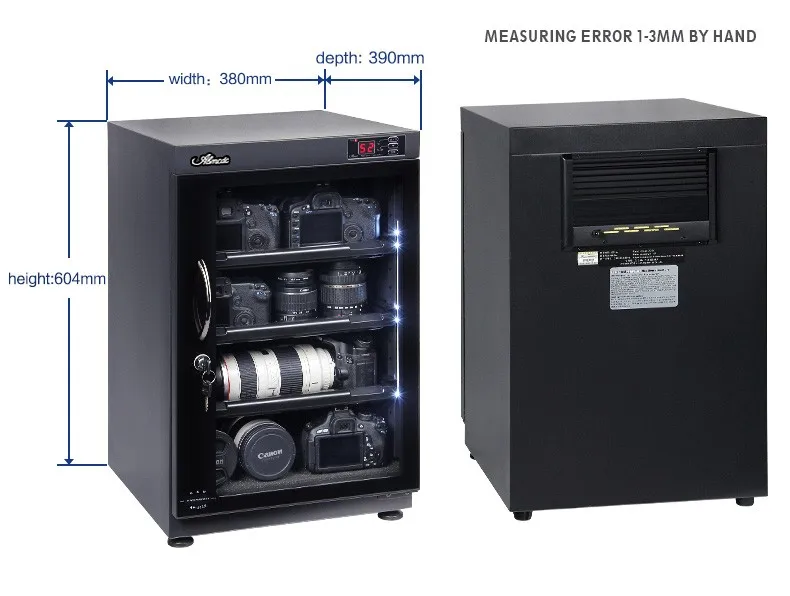 
85L cheap waterproof dehumidifier box electronic component metal storage cabinet 