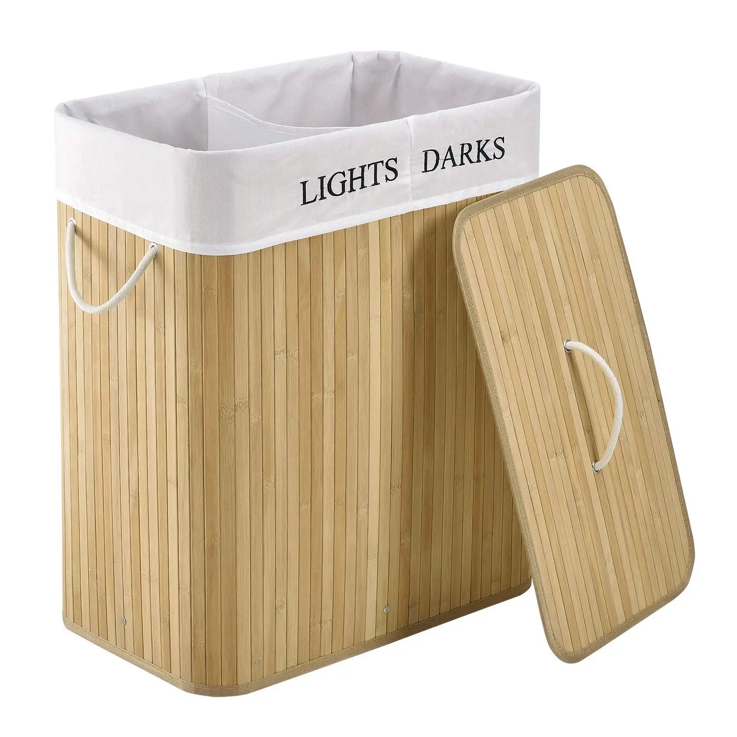 Store More Dirty Clothes Storage Rectangular Laundry Basket