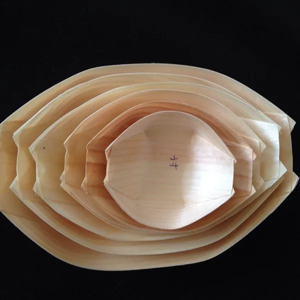 disposable wooden boat