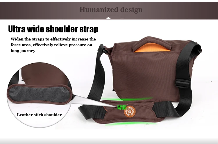 Новинка, водонепроницаемая Наплечная нейлоновая сумка qmd01для цифровой зеркальной камеры, бесплатная доставка