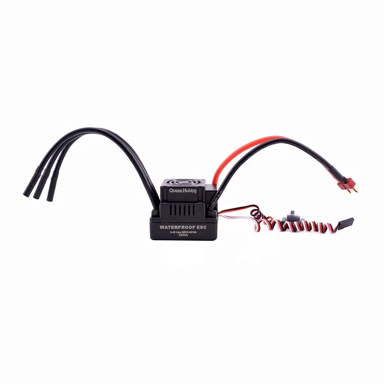 S-120A Brushless ESC Electric Speed Controller with 6.1V/3A SBEC 2-4s