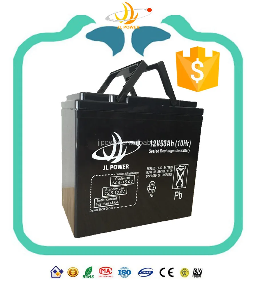 Yuasa lead acid battery 12V 55AH china battery manufacturer ebike battery for sale