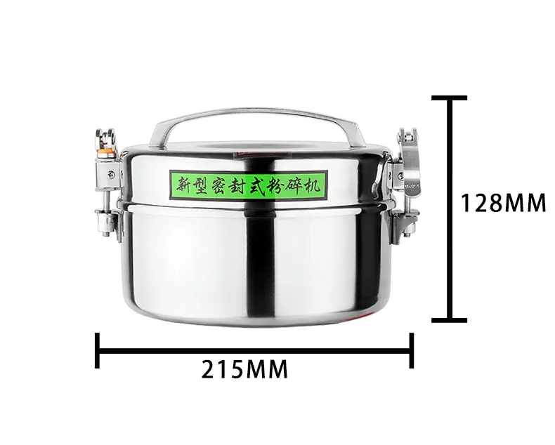 HBF-320 Portable Whole Grain Mill Pulverizer for Several Material Swing-Type