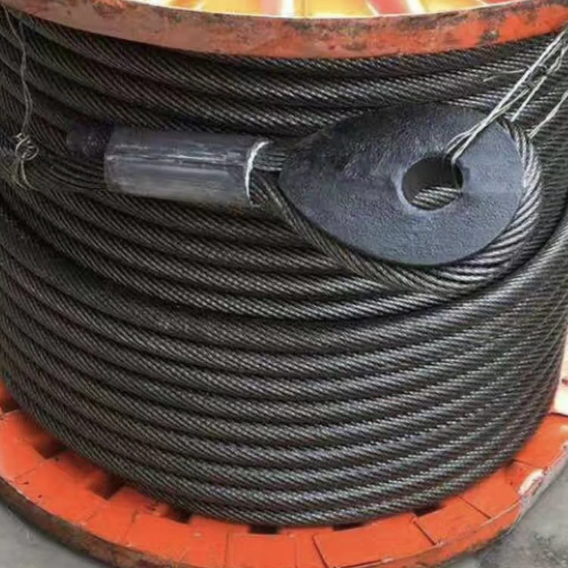 
Electro And Hot Dip 6x41 WS+FC/IWR Galvanized Steel Wire Rope 