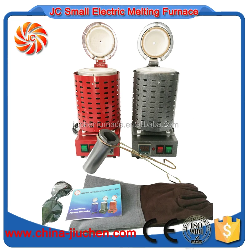 
JC Portable small electric arc melting furnace for aluminum 