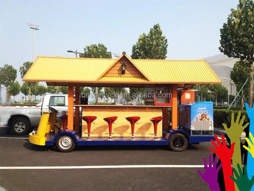 Новый европейский стиль четыре колеса с открытым верхом экскурсионные питание и кофе автобус