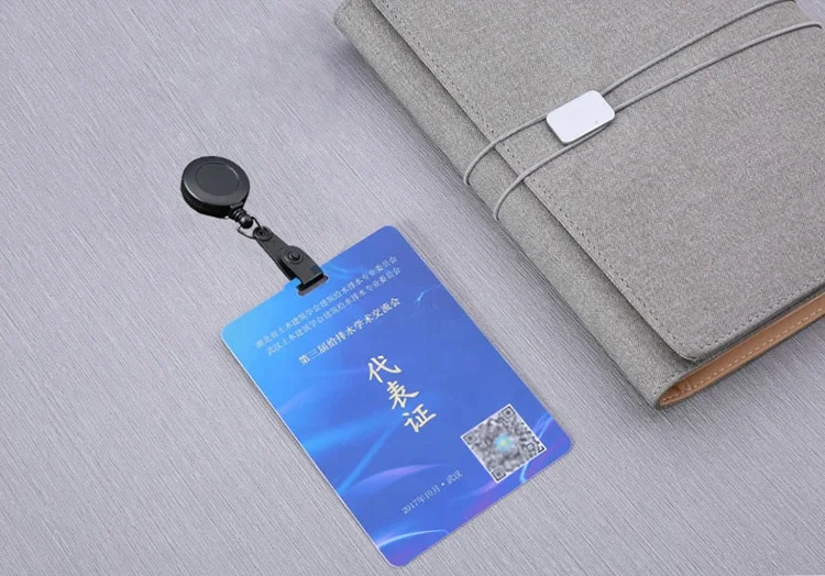 CR80 ID Name Badge Printing Card PVC ID Access Control Card Employee Visitor Badge Card With Customized Printing