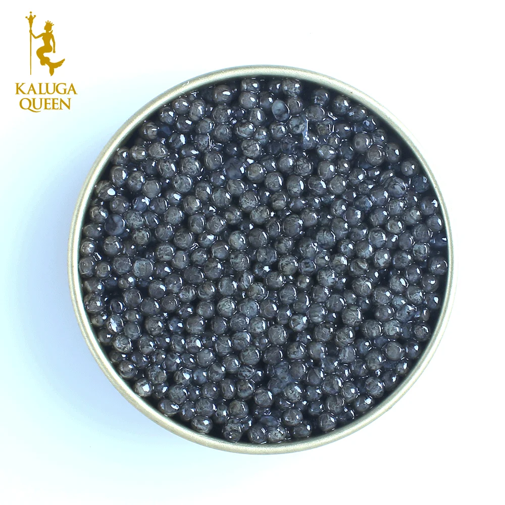 Malossal Imperial Black Caviar Sturgeon with cream