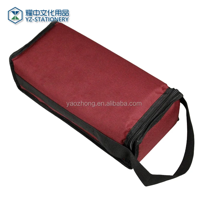 
High quality thermos for wine neoprene double wine bottle carrying cooler bag 