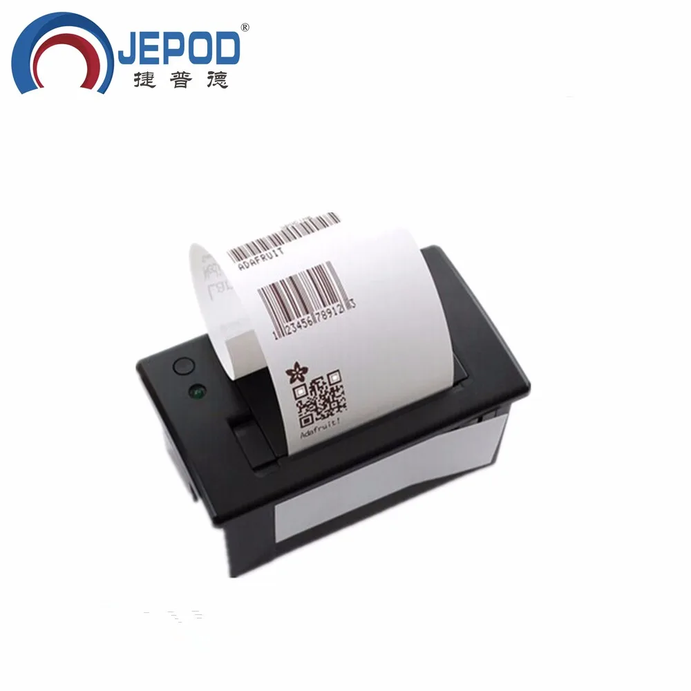 JEPOD JP-QR701 High Quality embedded linux thermal printer module micro panel thermal printer rs232