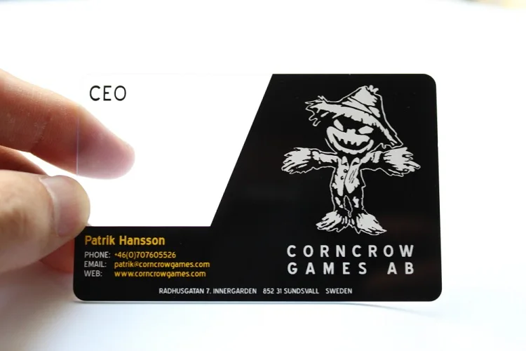 High Quality Transparent Plastic Pvc Name Card Hot Sell Pvc Business Membership Gift Welcome Card Machine Printing Customize