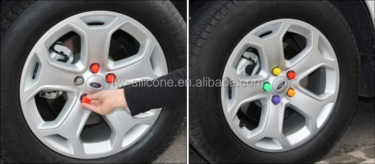 Glow in the Dark Silicone Wheel Nut Cover
