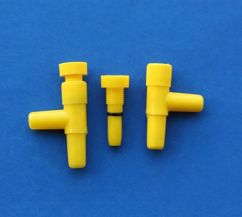 4mm 5mm 6mm 8mm Mini Micro plastic aquarium 2 way tubing hose line air flow control valve