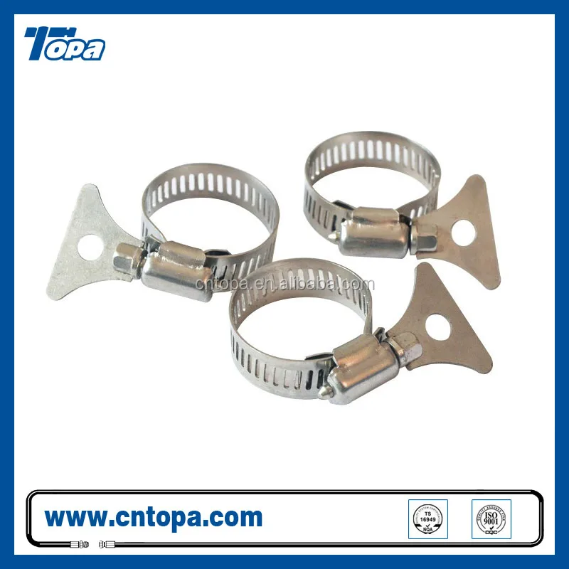 Все стали Хомут Из Нержавеющей Стали прочный шланг обручи