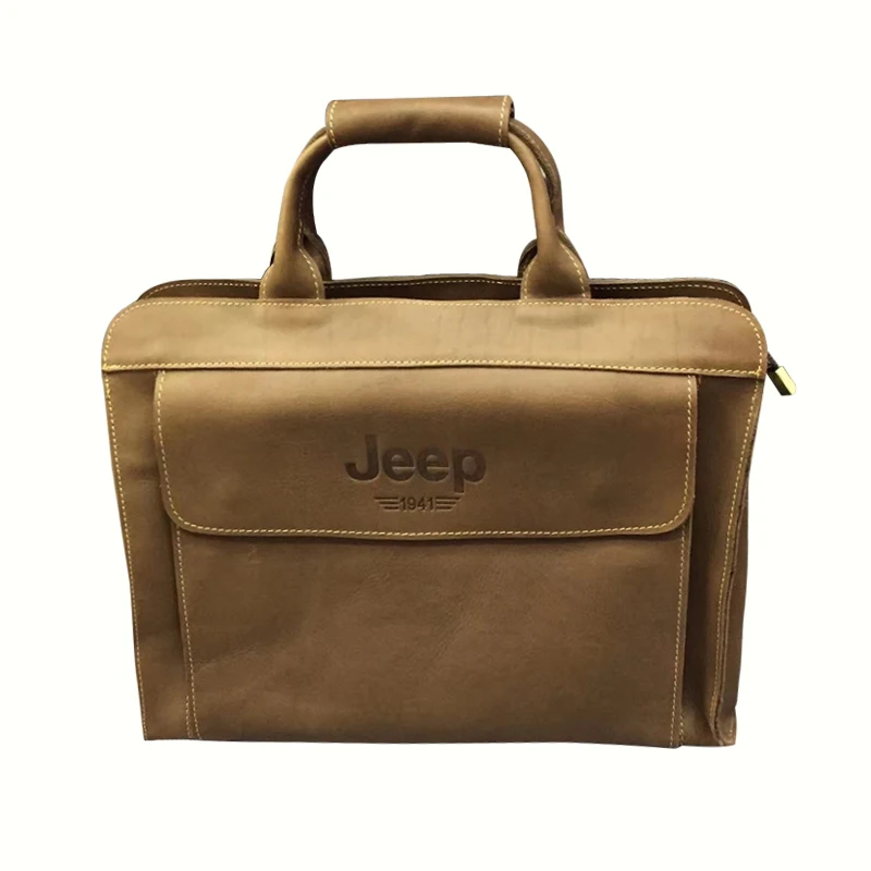 Hot sale  high quality man hand bag vintage style handbag for men MOQ 1 piece in stock OEM service