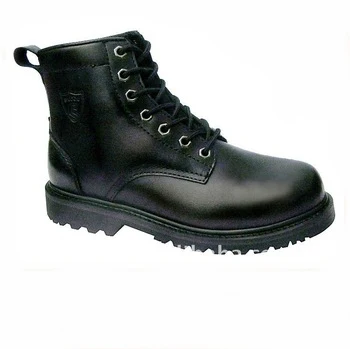 man made Martin boots Goodyear welted men boots black color