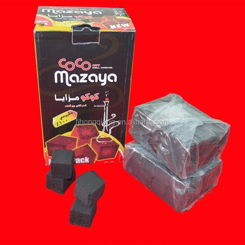 Hongqiang OEM пакет кокосовое Mazaya уголь для кальяна кальян