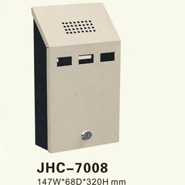 
Foshan JHC-7008 stainless steel ashtray bin/wall mounted ashtray/ cigarette box 