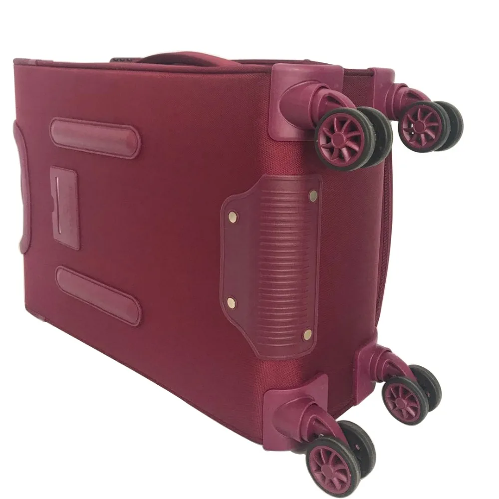 Top quality nylon waterproof fabric bag suitcase trolley luggage set