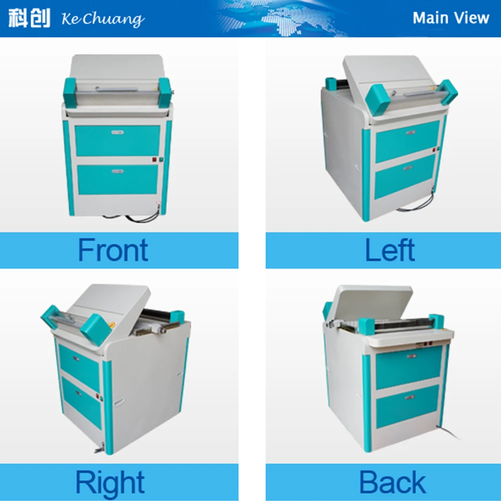 KCE Brand New Non Used 4 IN 1 Multi-functional Book Cover Creasing Binding Machine Photobook Photo Album Maker