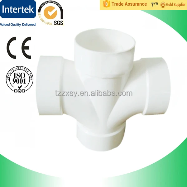 110mm 6 Inch Drainage Fittings PVC Sanitary Pipe Fittings