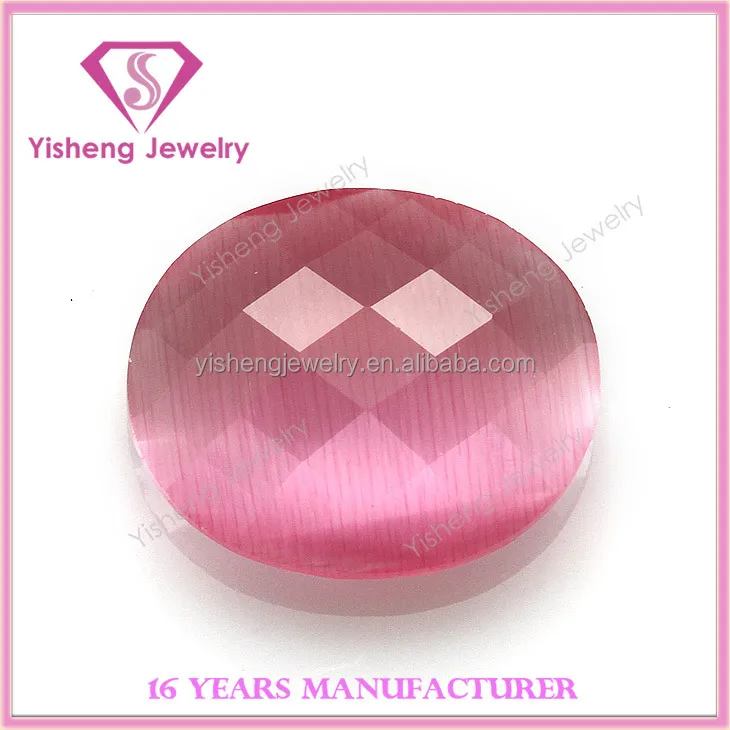 China wholesale synthetic opal rough cat eye gems indonesia fake diamond