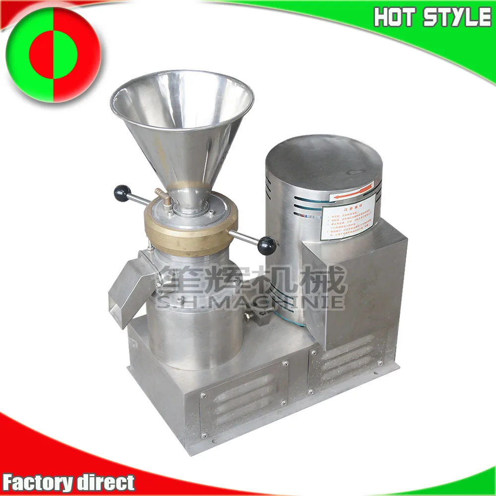 Commercial  colloid mill grinding machine small fish grinder pet food machine sesame peanut butter making machine