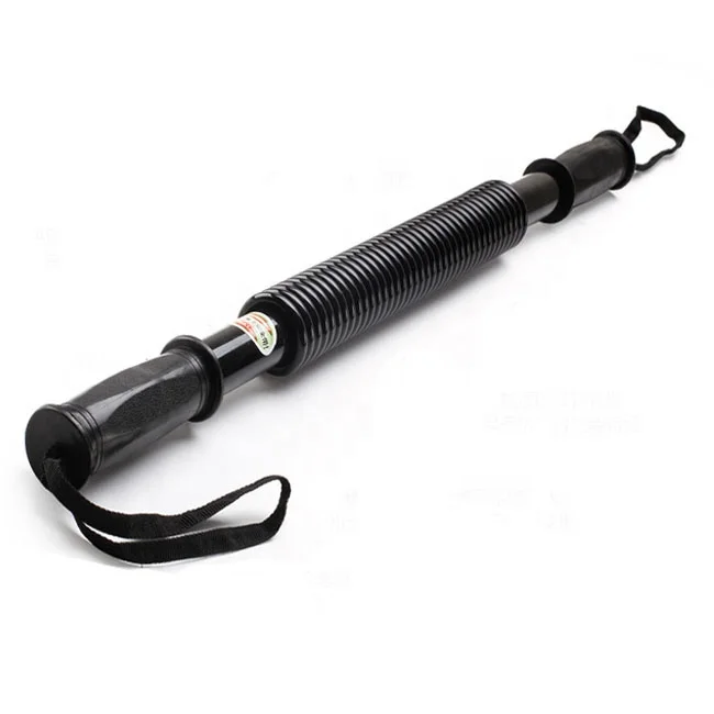 heavy duty curl spring bar arm and upper body workout chest expander and power twister exercise bar