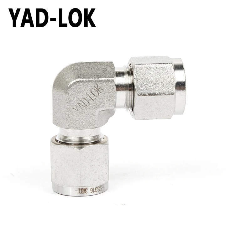 
YAD-LOK 90 Degree 3000Lbs Forged Stainless Steel 304 Elbow Connection 