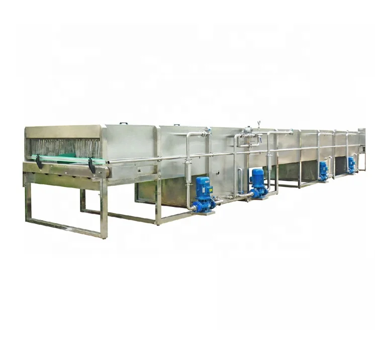 Полностью автоматический туннельный пастеризатор консервных продуктов, 4000 банок/час