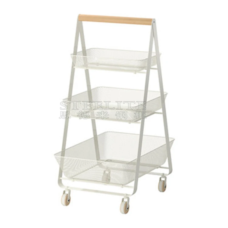 RISATORP Kitchen Trolley, white