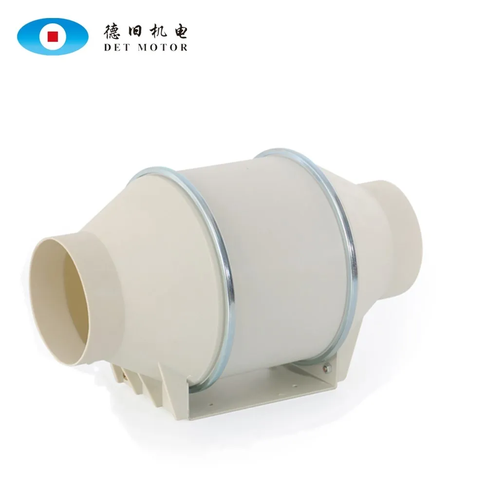 HVAC System Axial Ventilation Exhaust Plastic Small 100mm AC Silent 4 inch Electric 220v in line duct fan