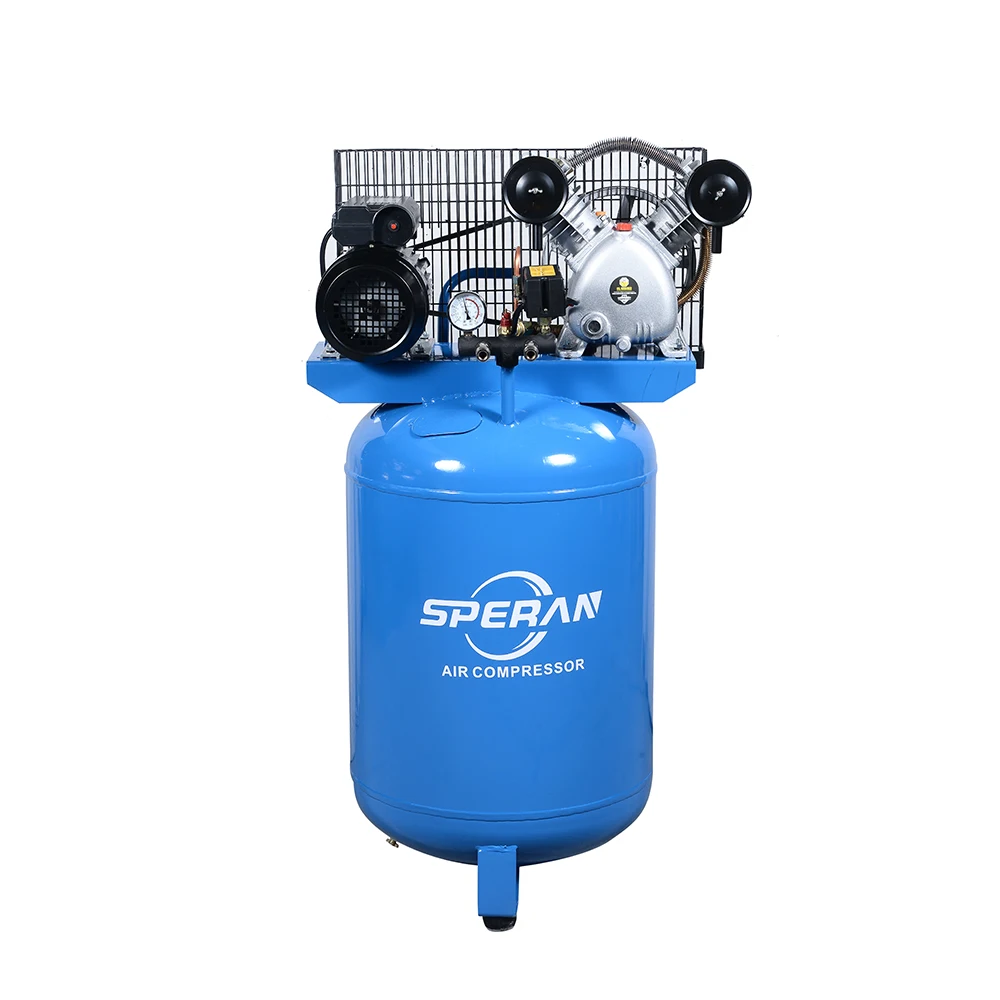 
120L 3hp piston reciprocating vertical air compressors ce 