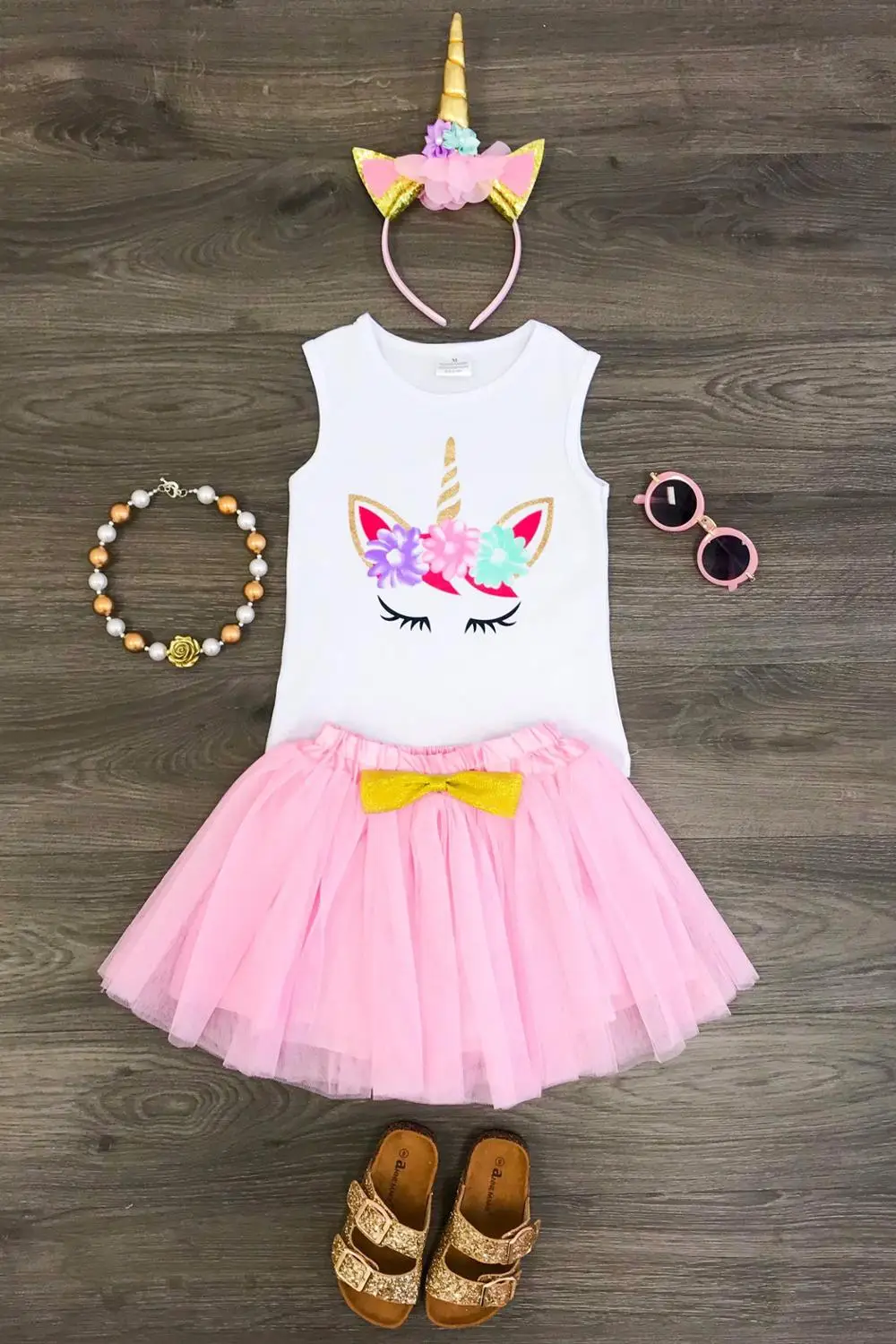 Overseas Hot Sale Kids Clothes Children Clothing Set For Girls Baby Boy White Dress