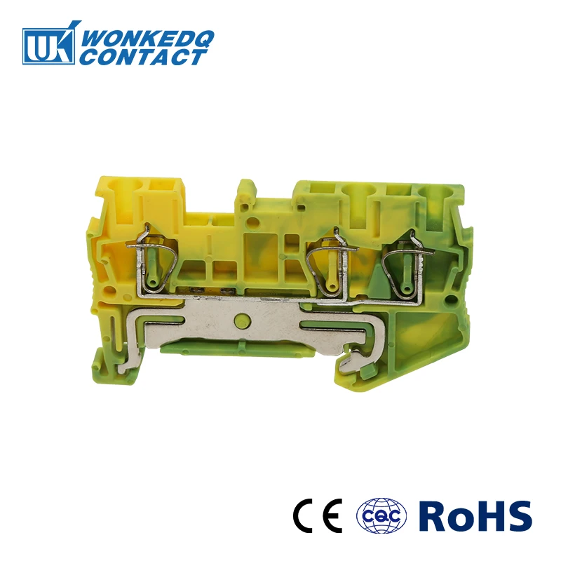 JST 2,5-TW-PE Весна нагрузки Twin тип канала через заземления блоки