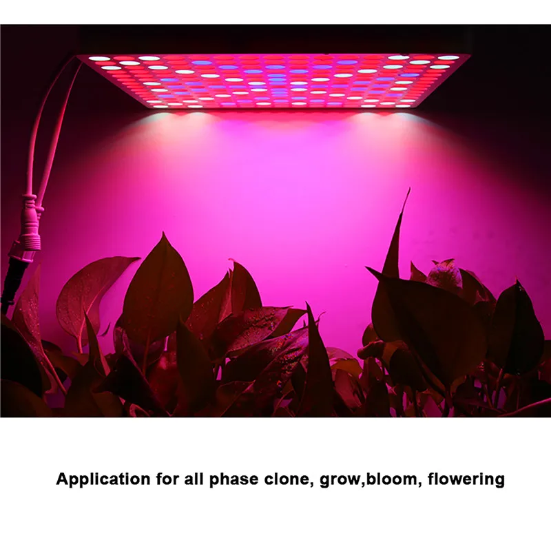 Factory Wholesale Plant Hydroponics 225 Chips 45W SMD LED Panel Grow Light For Greenhouse Plant