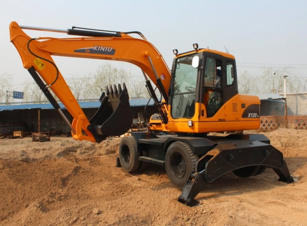Китайский гусеничный экскаватор X120-L XINIU/Rhinoceros колесный 12 тонн