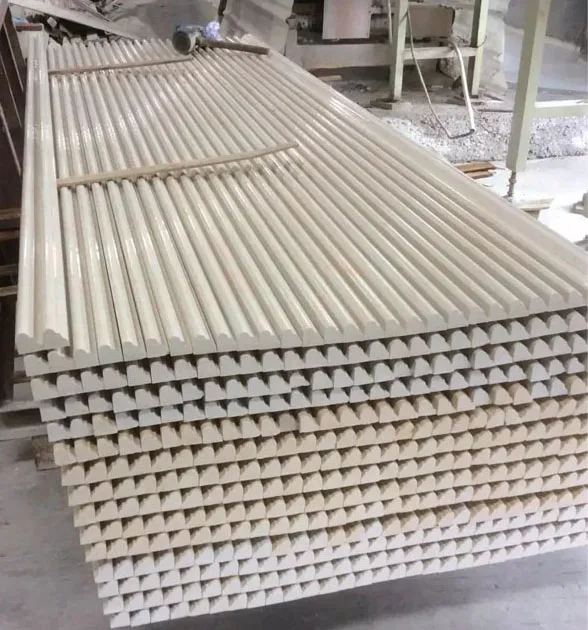 Beige Marble Molding Door Natural Marble Flooring Border Designs for Hall